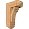 Ekena Millwork Merced Arts and Crafts Smooth Bracket w/ Offset Brace, Western Red Cedar, 7 1/2"W x 18"D x 26"H BKT0806X18X26MRC03SWR - alternate 1